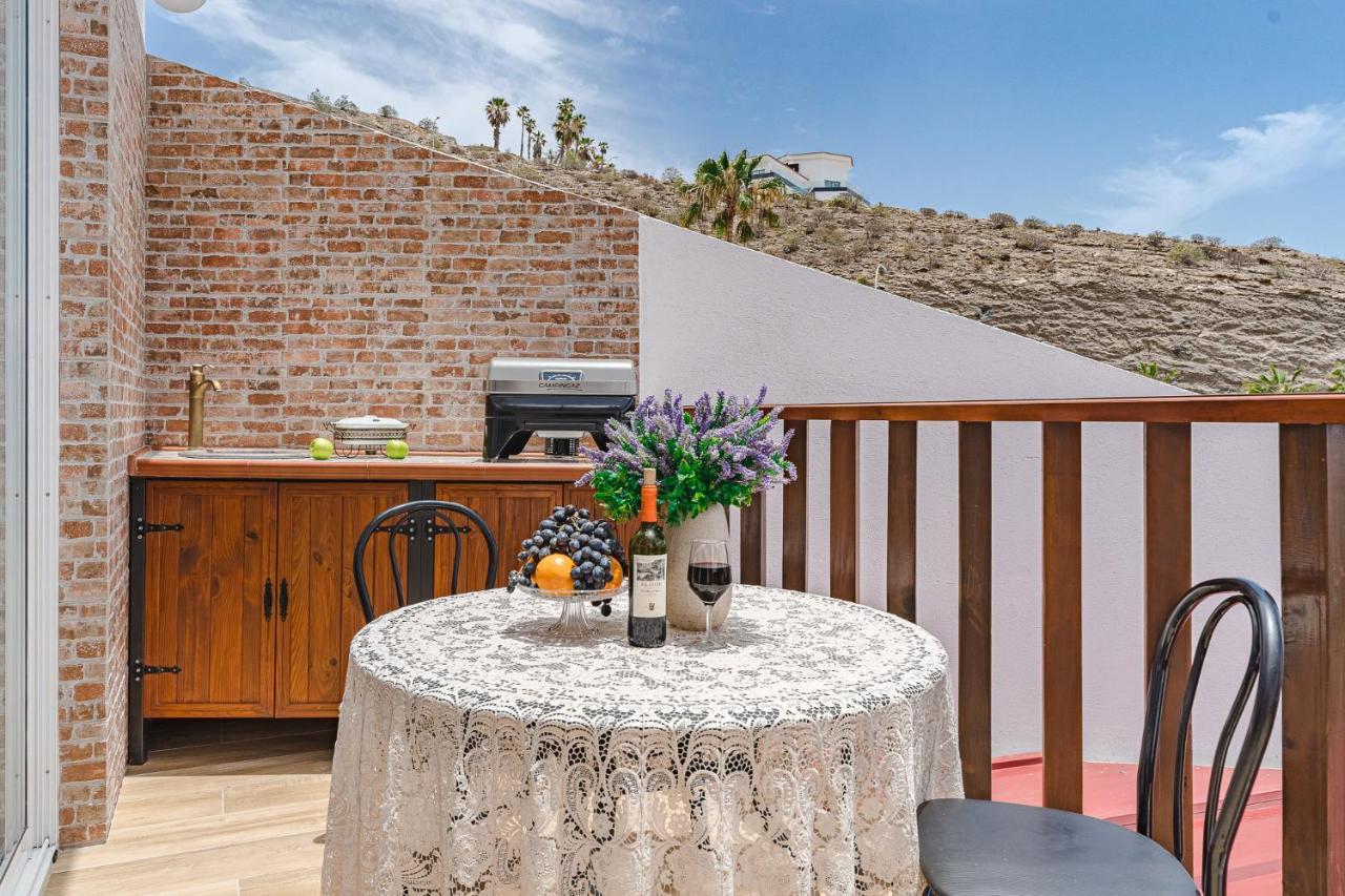 Bungalow Private Pool Bbq Air Conditioning Stunning Ocean View Costa Adeje  Exterior foto