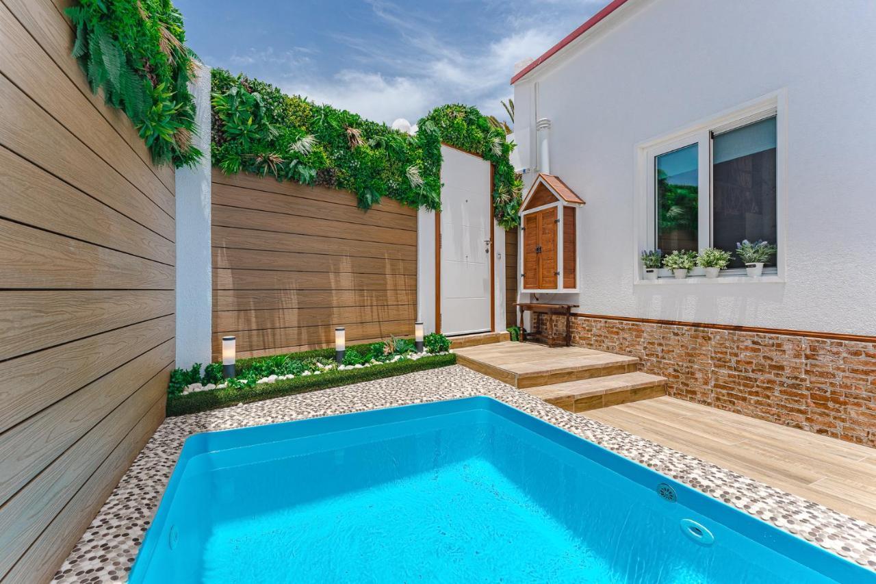 Bungalow Private Pool Bbq Air Conditioning Stunning Ocean View Costa Adeje  Exterior foto
