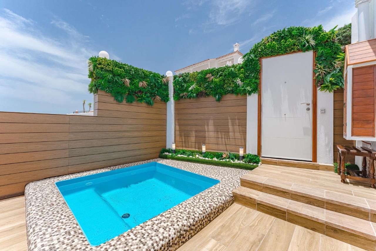 Bungalow Private Pool Bbq Air Conditioning Stunning Ocean View Costa Adeje  Exterior foto